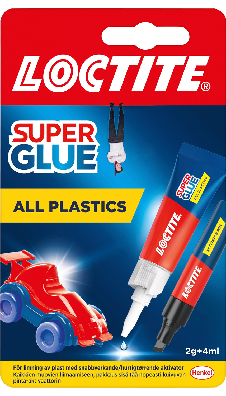 Loctite Super Glue All Plastics