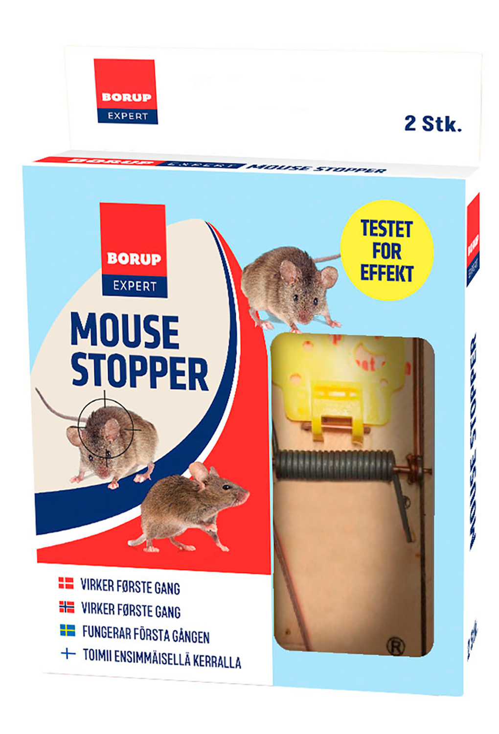 Borup Expert Træmusefælde 2Stk