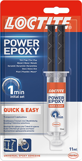 Power Epoxy Quick & Easy 1 min, 2-komp.