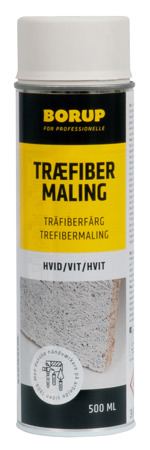 Borup Træfibermaling Hvid