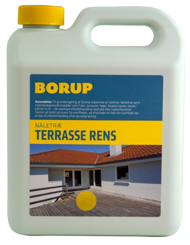 Nåletræ Terrasse Rens