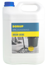 borup flydende brun sæbe