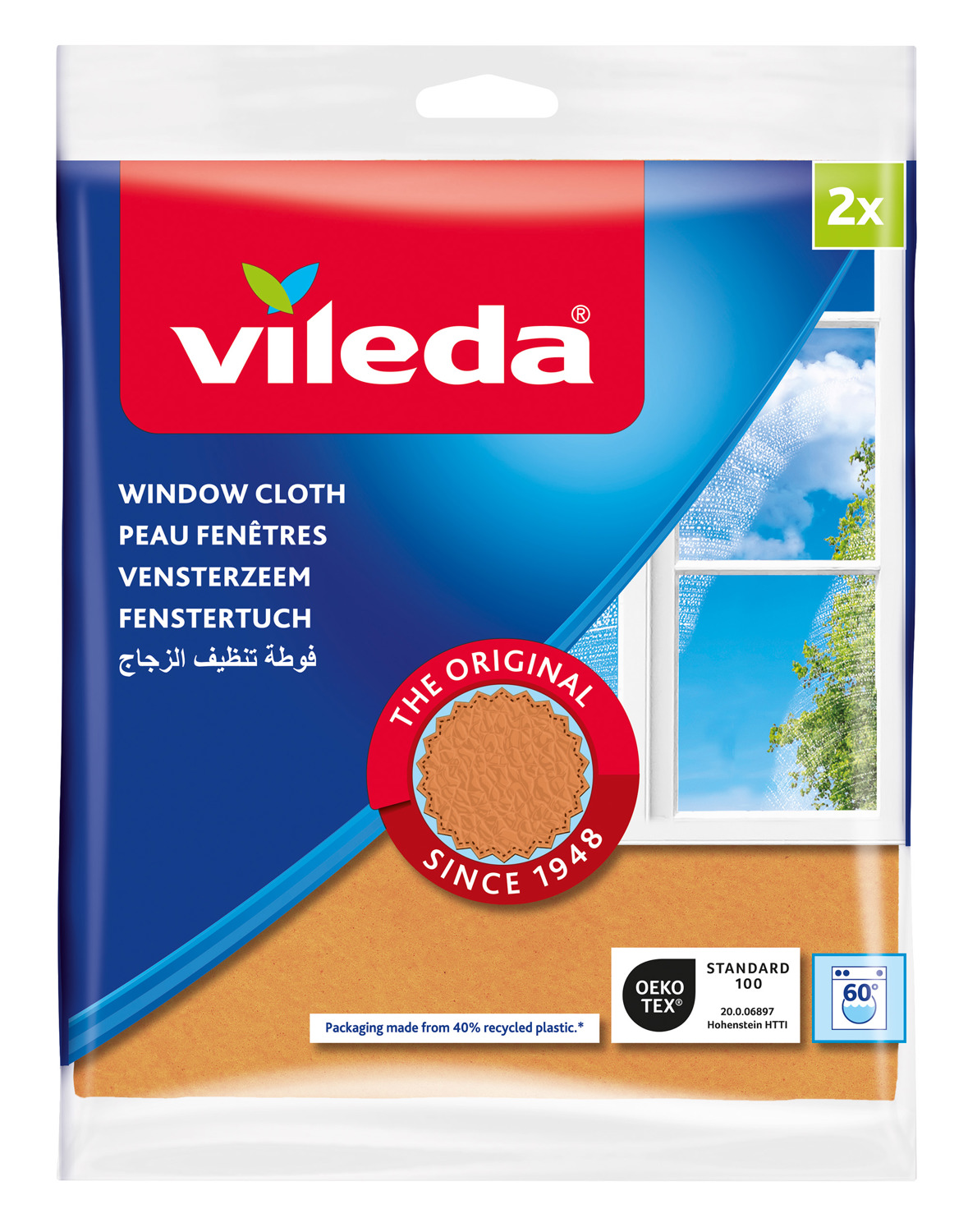 Vileda Vinduesklud +30% Mikrofiber