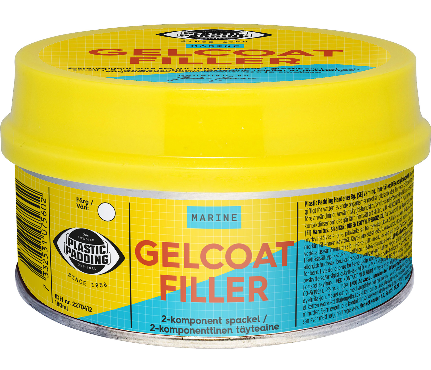 plastic padding Gelcoat Filler
