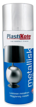 plasti-kote billiant metallic spraymaling sølv