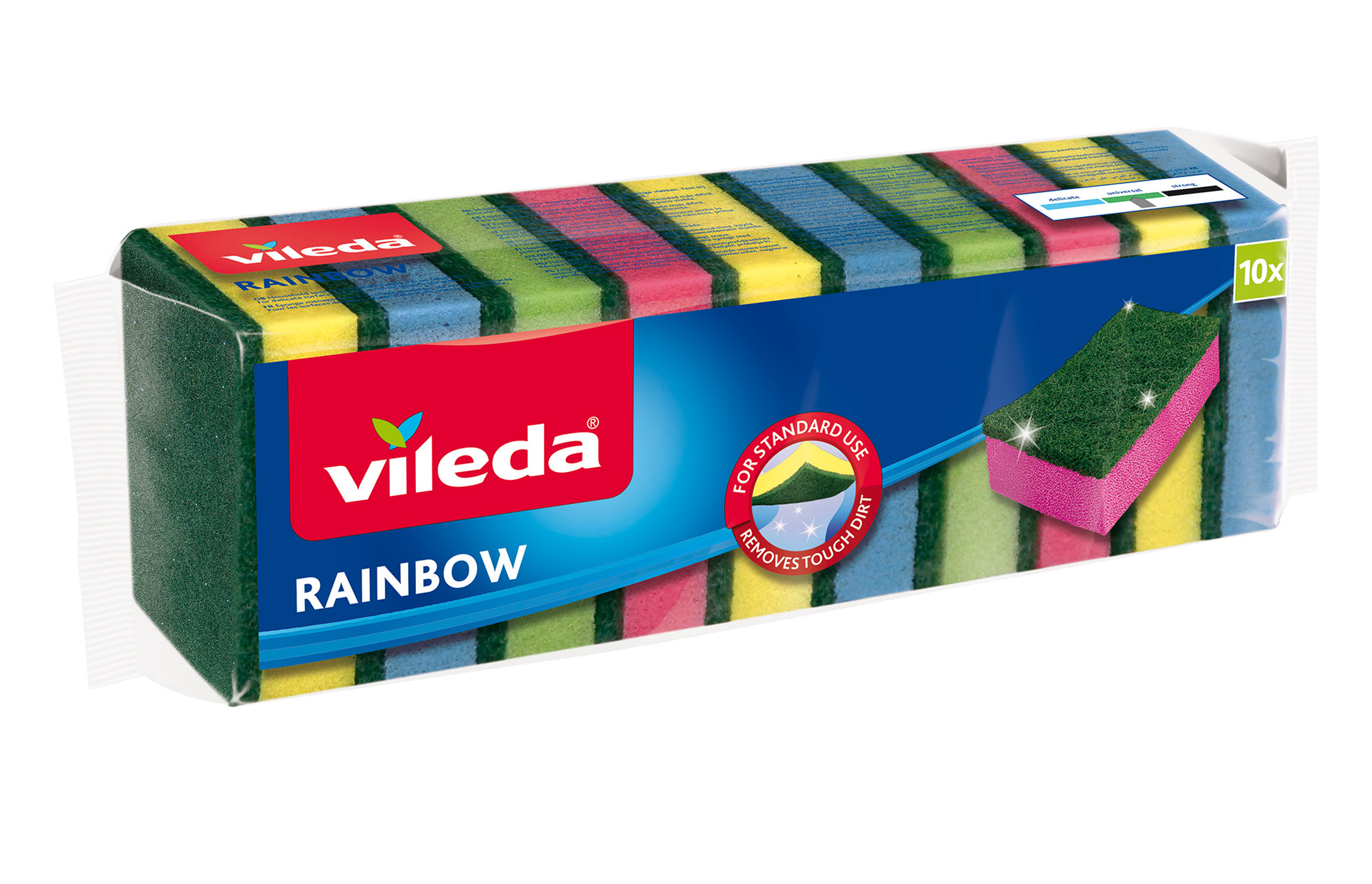 Vileda Rainbow skrubbesvamp
