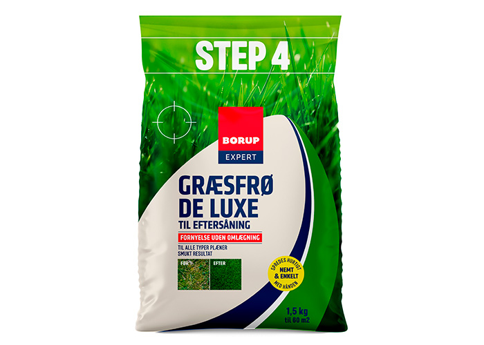 Borup Expert Step 4 Græsfrø De Luxe