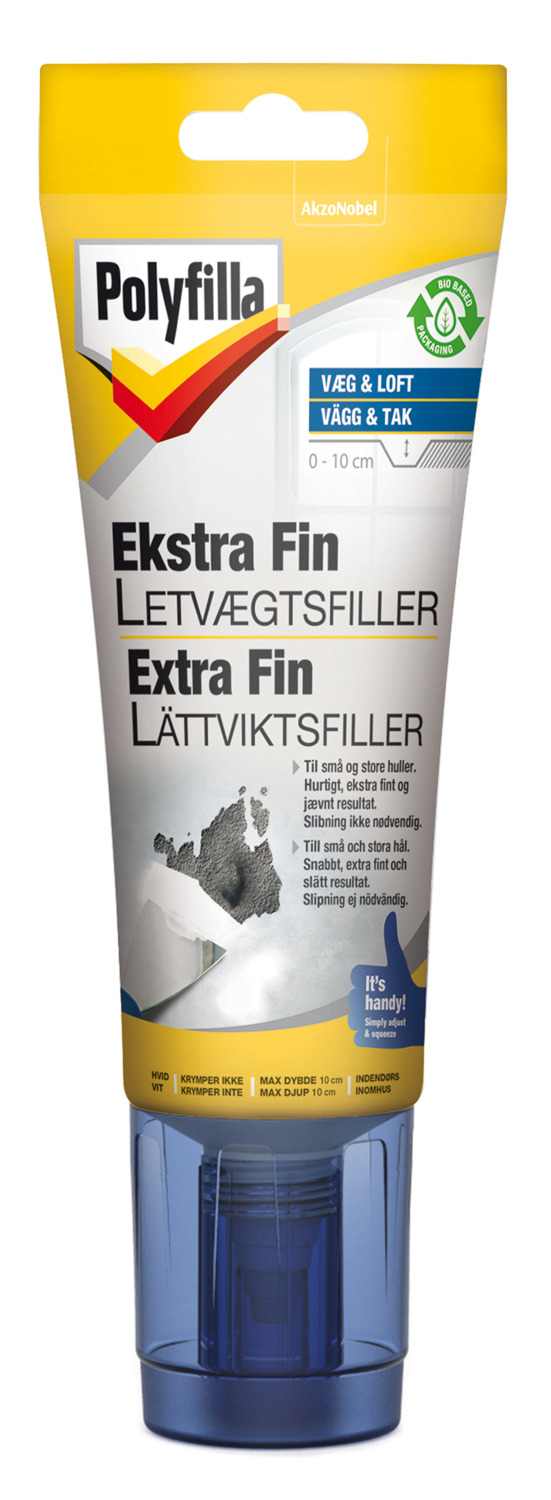 polyfilla Ekstra Fin Letvægtsfiller spartel