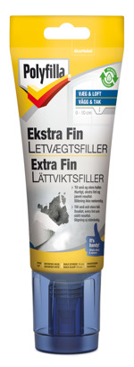 polyfilla Ekstra Fin Letvægtsfiller spartel