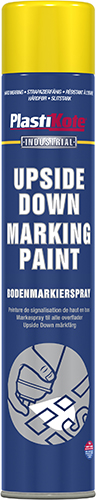 Plasti-Kote Marking Paint markering spray Gul