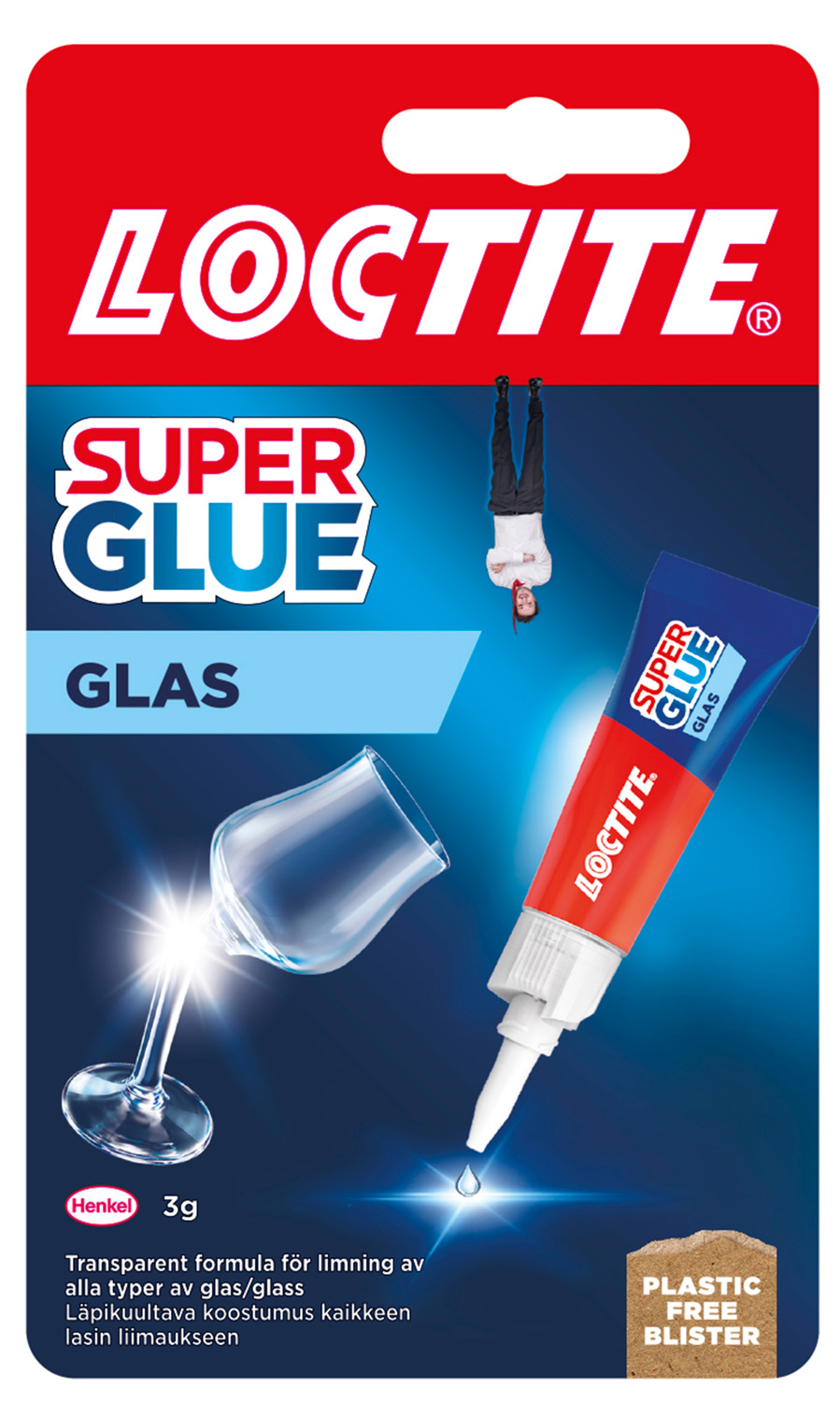Loctite Super Glue Glas