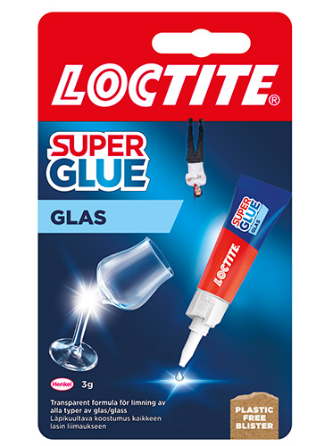 Loctite Super Glue Glas