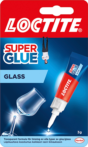 Loctite Super Glue Glas