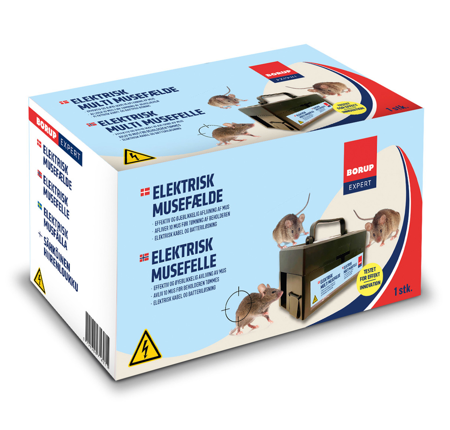 Borup Expert Elektrisk Multi Musefælde