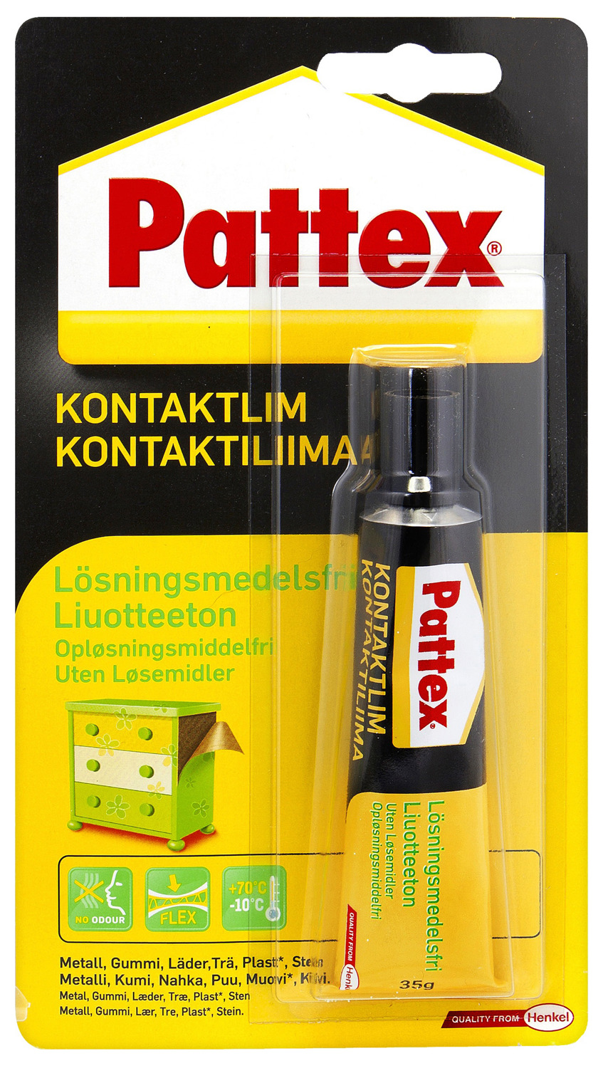 Pattex Kontaktlim Opløsningsmiddelfri