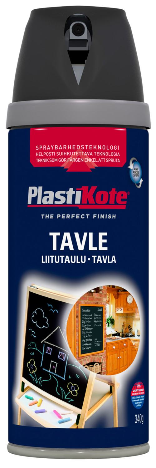 plasti-kote tavlelak spraymaling