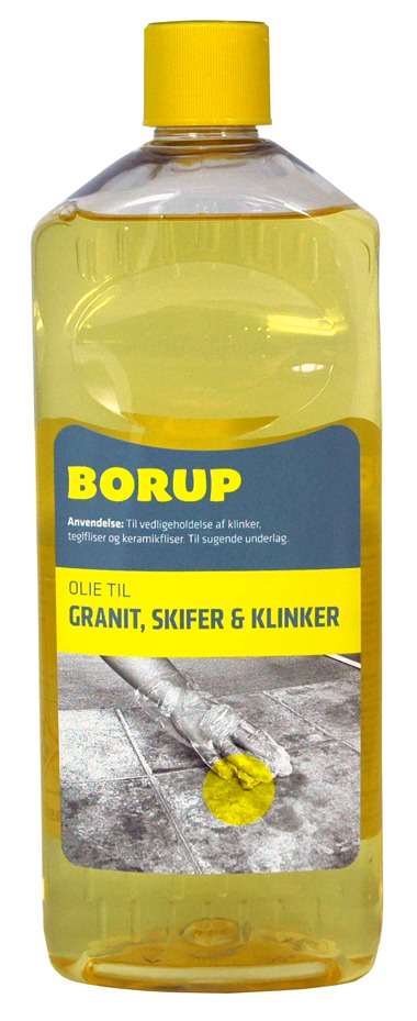Olie til Granit, Skifer og Klinker