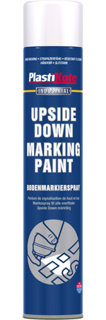Plasti-Kote Marking Paint markering spray Hvid