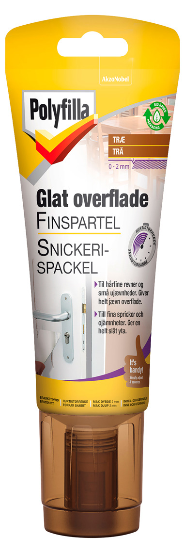 Glat overflade finspartel