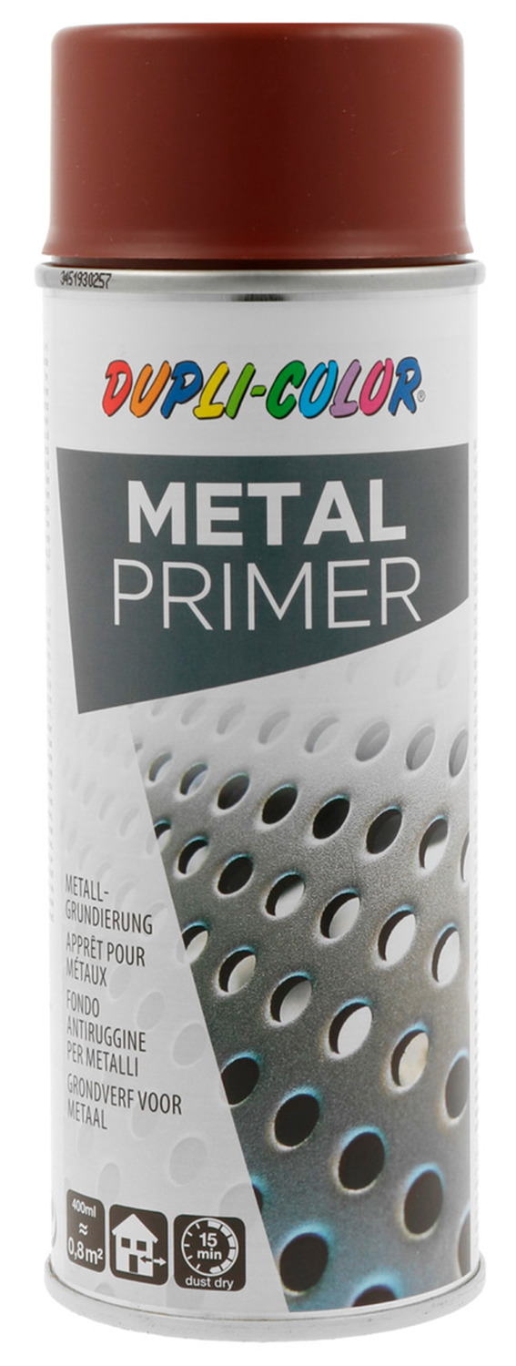 dupli color metal primer rødbrun spray maling