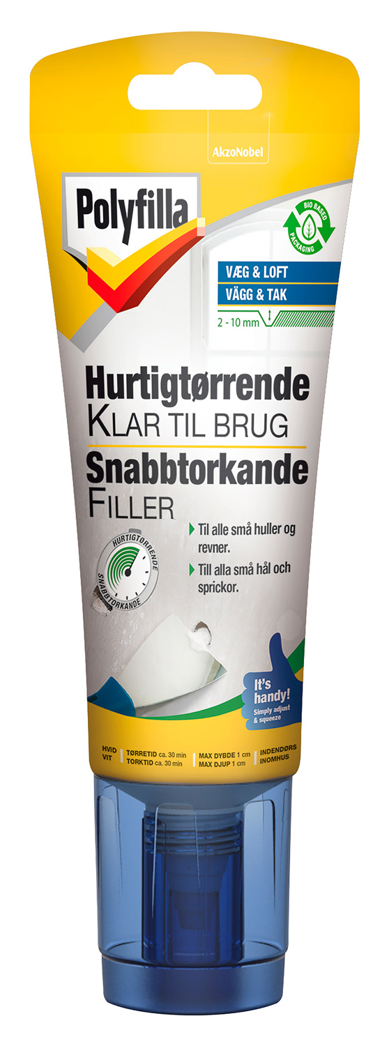 polyfilla klar-til-brug hurtigtørrende spartelmasse