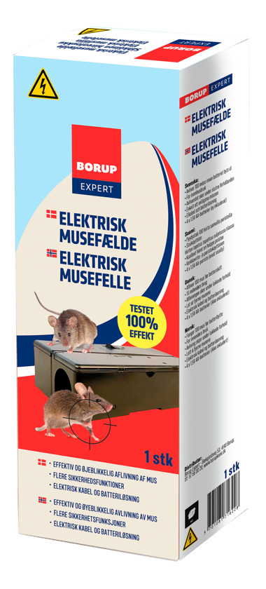 EXPERT Elektrisk Musefælde
