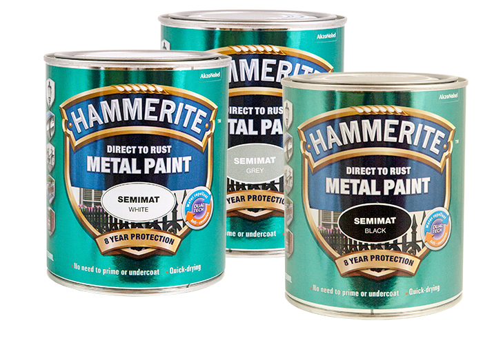 Hammerite Metalmaling Satin Semimat