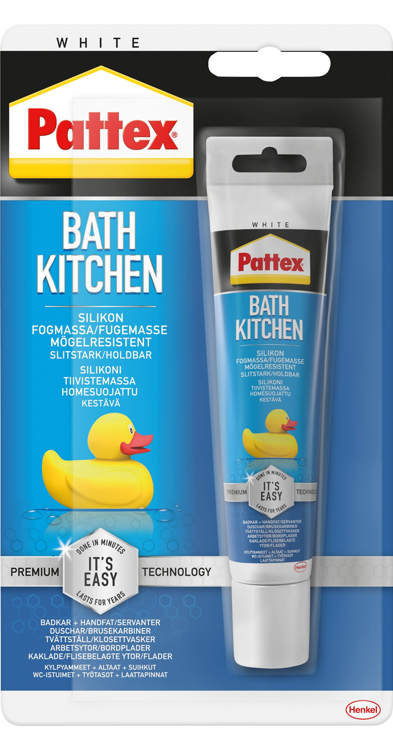 Pattex Silikonefuge til Bad og Køkken