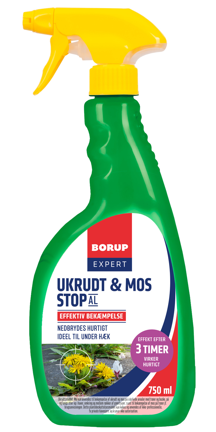 Borup Expert Ukrudt & Mos Stop AL 750Ml